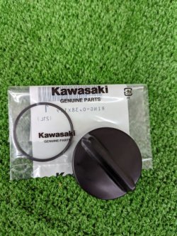 画像1: Kawasaki オイルキャップ＆Ｏリング